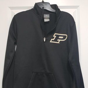 1/4 zip Purdue shirt